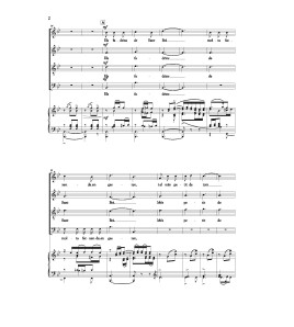 Sis cançons en divertiment (SATB i piano) - Antoni Ros-Marbà