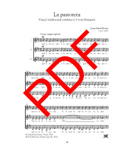 La pastoreta - Cor (SSA) - Digital