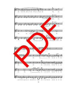 La filla del marxant - Cor (SSAAA) - Digital