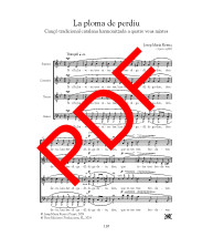 La ploma de perdiu - Cor (SATB) - Digital