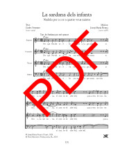 La sardana dels infants - Cor (SATB) - Digital