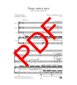 Surge amica mea - Cor (SAB i piano) - Digital