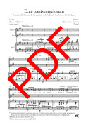 Ecce panis angelorum - Cor (SA i piano) - Digital