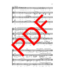 O sacrum convivium - Cor (SATB) - Digital