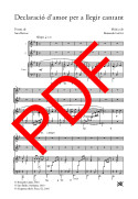 Declaració d'amor per a llegir cantant - dues veus iguals i piano - Digital