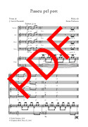 Passeu pel port- Cor (SATB i piano) - Digital