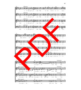 Rapsòdia d'Arnau - Choir (SATB) - Xavier Sans