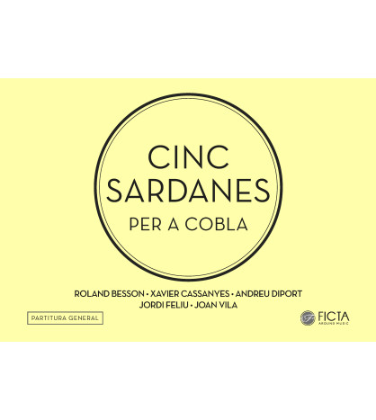 Cinc Sardanes per a cobla