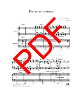 Fanfara sardanística (per a piano a quatre mans)