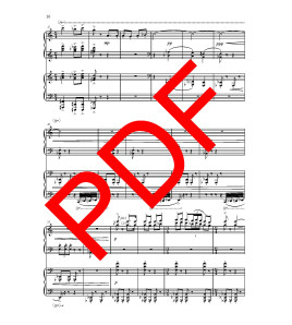 La llegenda de Sant Jordi (per a piano a quatre mans)