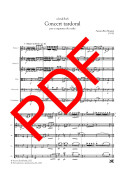 Concert tardoral (partitura general) - Digital - Antoni Ros-Marbà