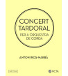 Quartet tardoral (partitura general) - Antoni Ros-Marbà