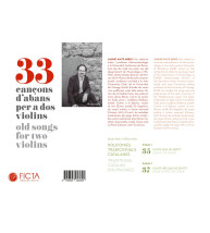 33 cançons d'abans (duo de violins) - Jaume Aiats
