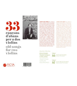 33 cançons d'abans (violin duo) - Jaume Aiats