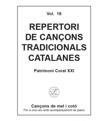 Patrimoni Coral XXI - vol.16