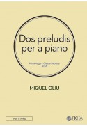 Dos preludis per a piano - Homenatge a Claude Debussy