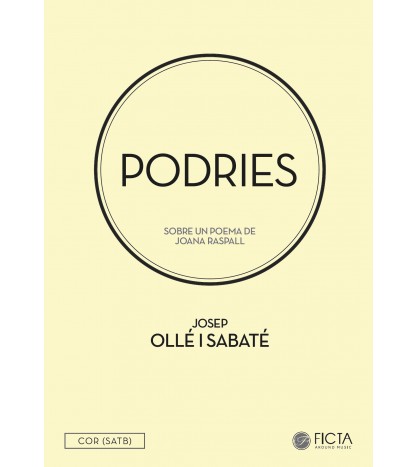 Podries (veus mixtes) Josep Ollé - Joana Raspall