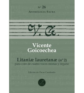 Litaniæ Lauretanæ (Nº 2) for choir (ATTB) and organ