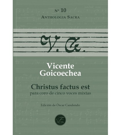 Christus factus est for choir (SATBB)