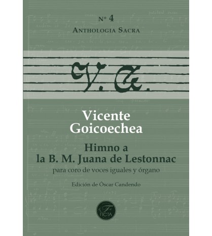 Himno a la B. M. Juana de Lestonnac per a cor (SSAA) i orgue
