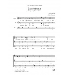 La Sobirana (Occitan folk song - Choir SAB)