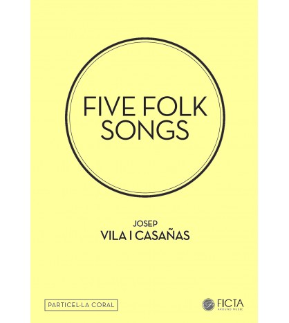 Five folk songs ( SA - piano ) - vocal score