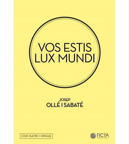 Vos estis lux mundi