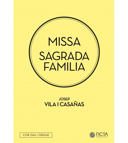 Missa Sagrada Família - Cor (SA) i orgue