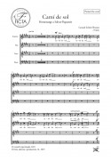 Camí de sol - particel·la coral (SATB)