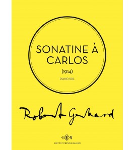 Sonatine à Carlos - Robert Gerhard - piano