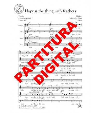 Hope - Coro (SATB)