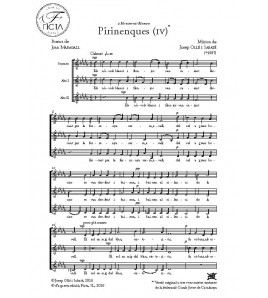 Pirinenques IV - Cor (SAA)