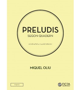 Segon quadern dels Preludis per a piano sol de Miquel Oliu