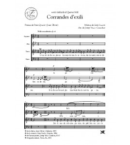 Corrandes d'exili - Lluís Llach (SATB)