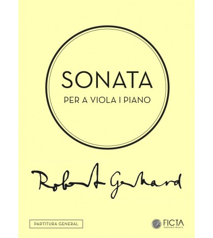 Viola sonata (original edition)