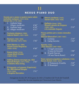 11 - Nexus Piano Duo - CD