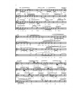 Diré en mi tes bonances - Cor (SATB)