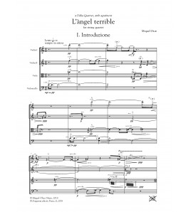 L’àngel terrible - cuarteto de cuerda