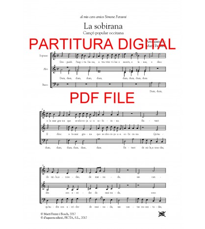 La Sobirana (Trad.occitana - Cor SAB) DIGITAL