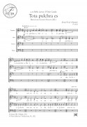 Tota pulchra es - Cor SATB