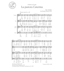 La pastora Caterina - Cor SA(T)B - DIGITAL