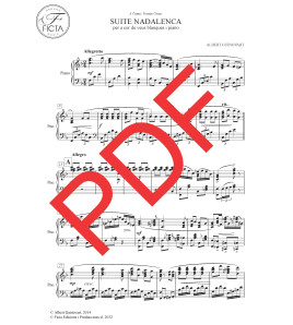 Suite nadalenca - Cor (SAA) i piano - Digital