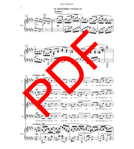 Suite nadalenca - Cor (SATB) i piano - Digital