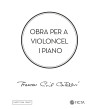 Obra per a violoncel i piano - Francesc Civil