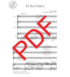 En Pere Gallerí - Cor (SAB) i piano - Digital