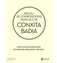 Recull de composicions musicals de Conxita Badia (piano)