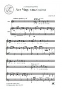 Ave Virgo sanctissima (SSAA i piano) - digital