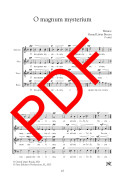 O Magnum Mysterium - Cor (SATB) - Digital