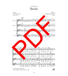 Brindis - Cor (SSAA) - Digital