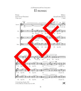 El mossec - Cor (SATB) - Digital